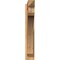 Ekena Millwork Legacy Arts & Crafts Smooth Outlooker, Western Red Cedar, 5 1/2"W x 30"D x 34"H OUT06X30X34LEC03SWR - alternate 2